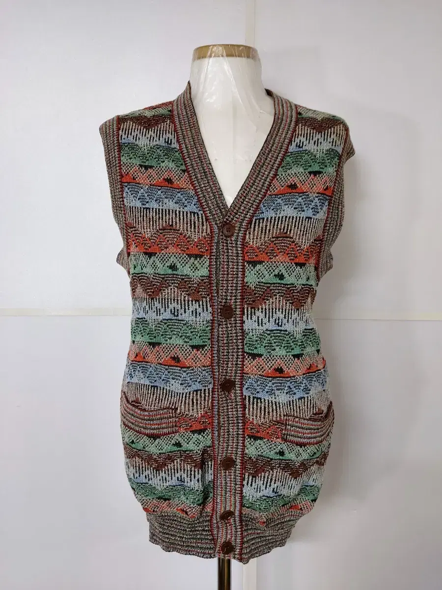 95~)*정품*MISSONI 미쏘니 니트 조끼